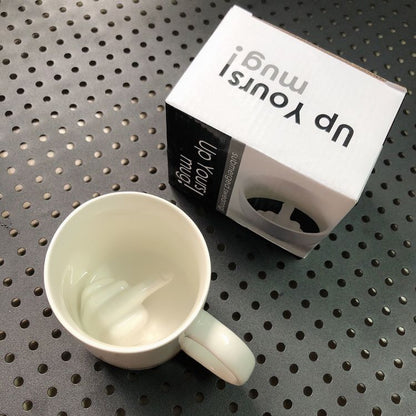 Funny Middle Finger Ceramic Cup